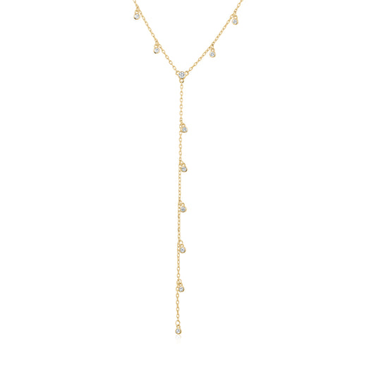 DANGLING CZ LARIAT