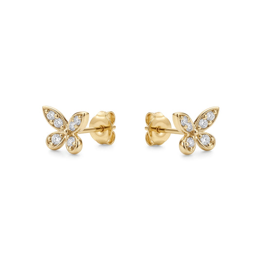 MINI BUTTERFLY EARRINGS