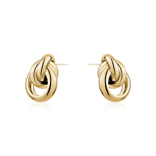 BOLD KNOT EARRINGS Limlim fashion accessories