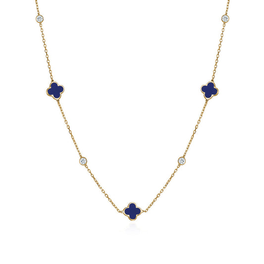 NEW ENAMEL NECKLACE Limlim fashion accessories