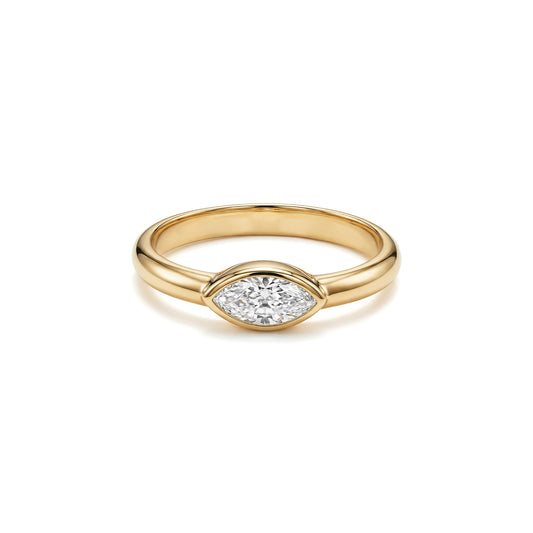 MARQUIS SOLITAIRE RING