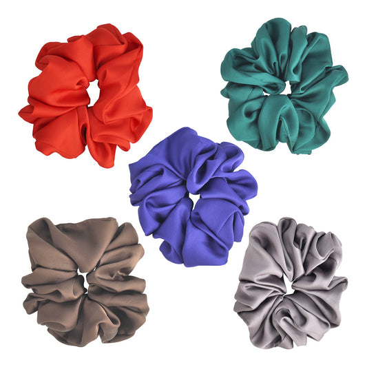 SATIN SILKY SCRUNCHIES Limlim fashion accessories