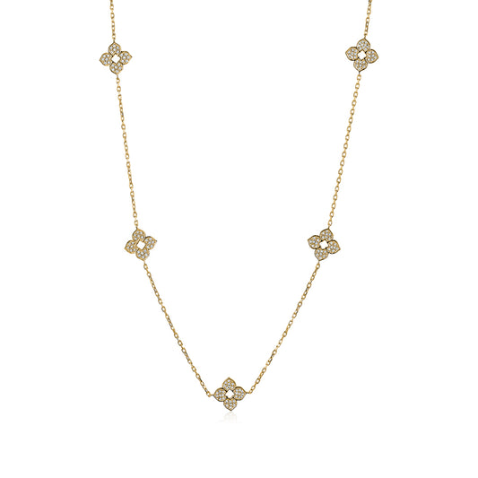 FLOWER COLAR NECKLACE