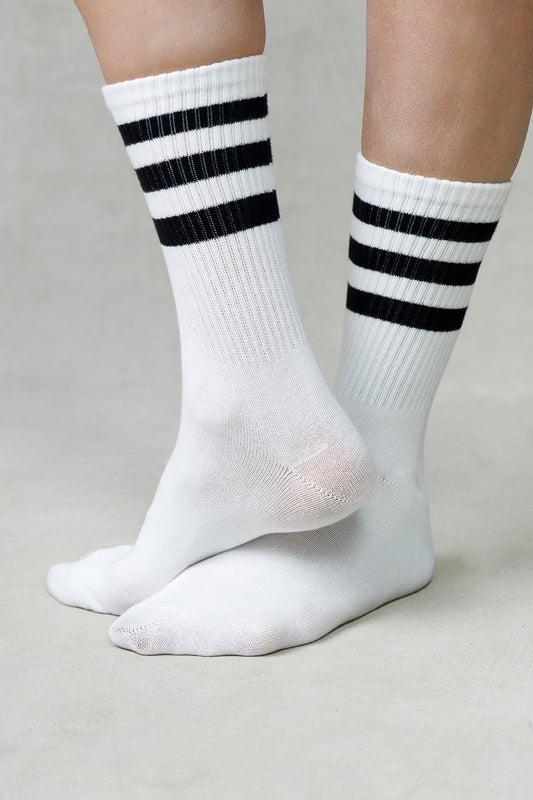 THREE STRIPE COTTON SOCKS Limlim fashion accessories