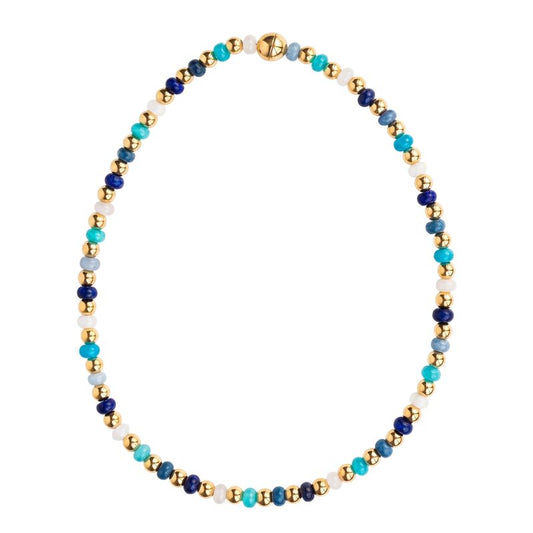GEMSTONE BEADED NECKLACE