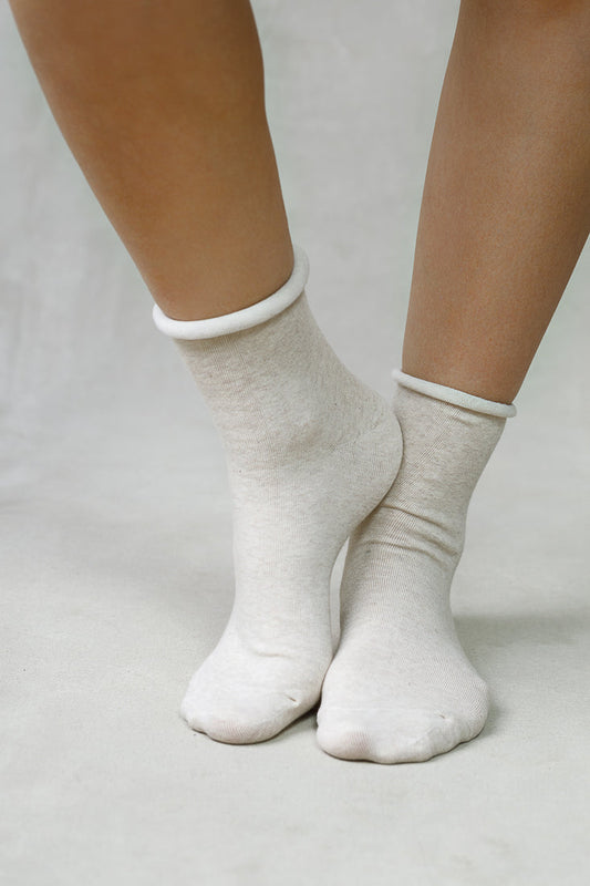 ROLL UP SOCKS COTTON Limlim fashion accessories