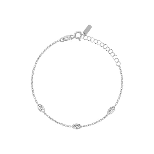 THREE MARQUIS BRACELET