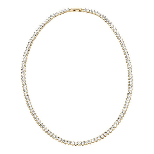 MINI TWO PRONG TENNIS NECKLACE