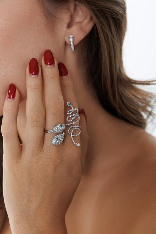 SERPENTI OPEN RING