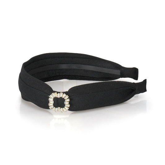 SIDE CRYSTAL BUCKLE HAIRBAND Limlim fashion accessories