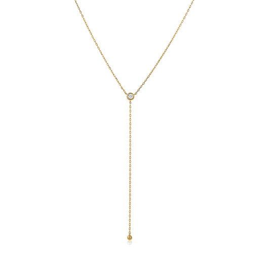 SINGLE BEZEL LARIAT