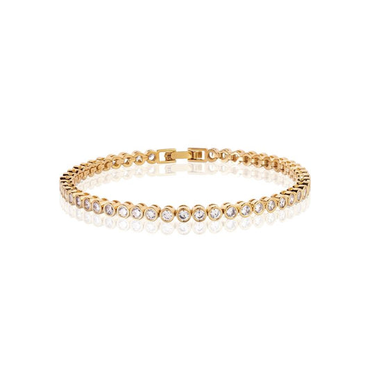 BEZEL TENNIS BRACELET