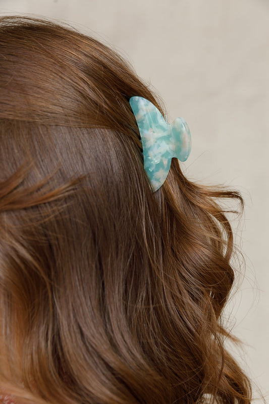 MARBLE CELLULOSE JAW Limlim fashion accessories