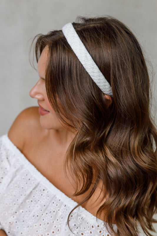 CLASSIC TWEED SHIMMER HAIRBAND LIMLIM