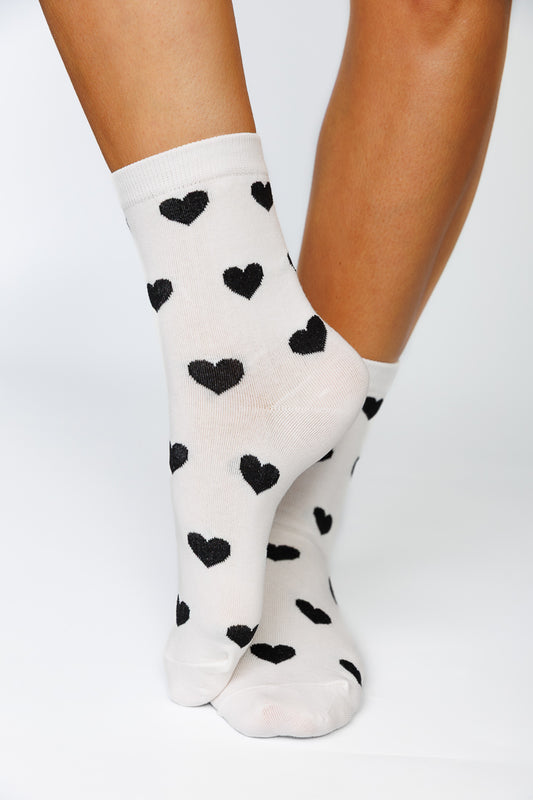 SUPER SOFT HEART SOCKS