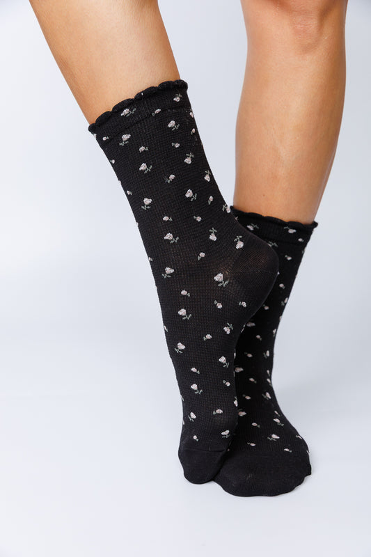 FLORAL LIGHT SOCKS