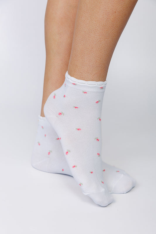 SOFT BLOOM CREW SOCKS
