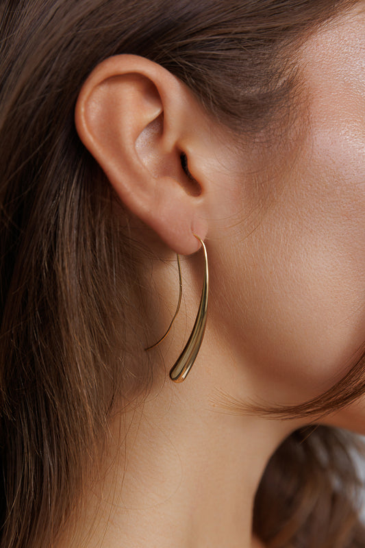 THIN BOLD EARRINGS