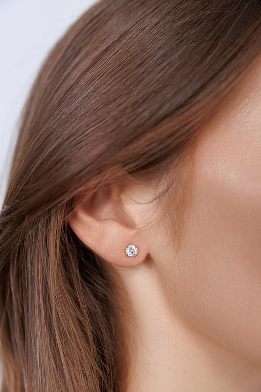 CRYSTAL STUD EARRINGS