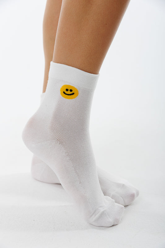 MESH SMILEY SOCKS