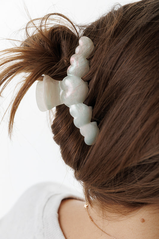 HEART PEARLIZED CLIP