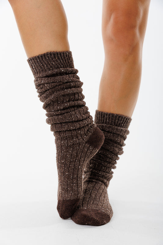 LONG WOOL SOCKS