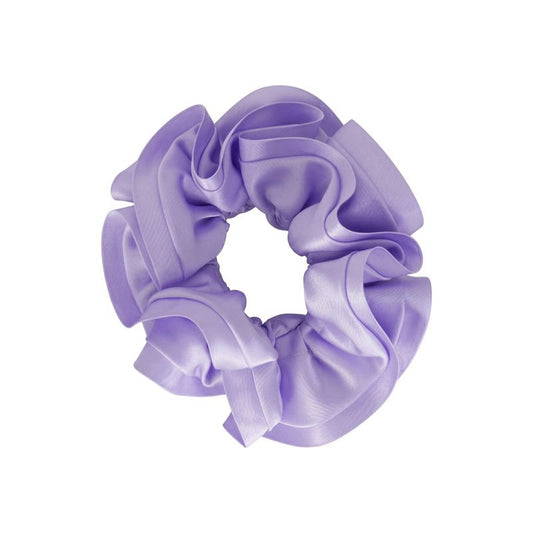 SATIN TRIM SCRUNCHIE