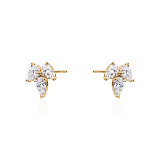 MARQUISE TRIO STUDS