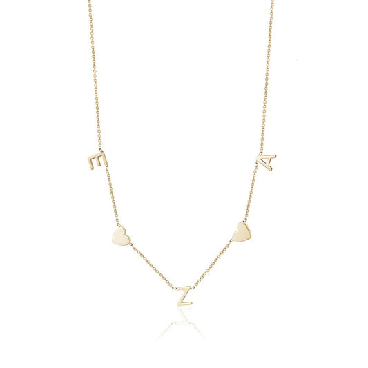 CUSTOM INITIAL NECKLACE sistrbrand