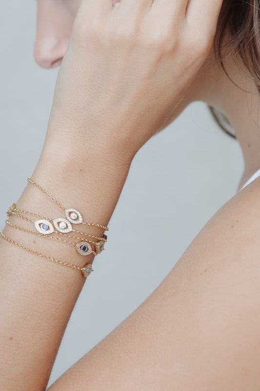 EVIL EYE PAVE BRACELET sistrbrand