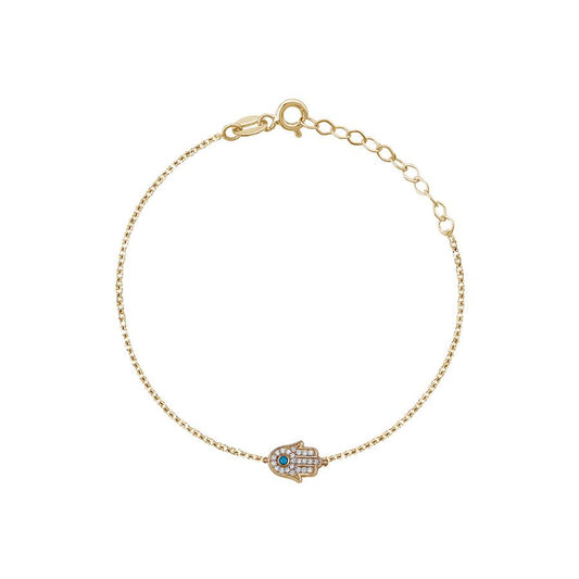 HAMSA GOLD BRACELET sistrbrand