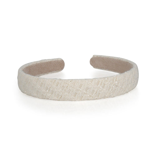 CLASSIC TWEED SHIMMER HAIRBAND LIMLIM