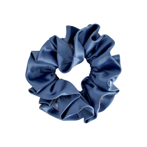 GOLD THREAD SATIN SCRUNCHIES Limlim fashion accessories