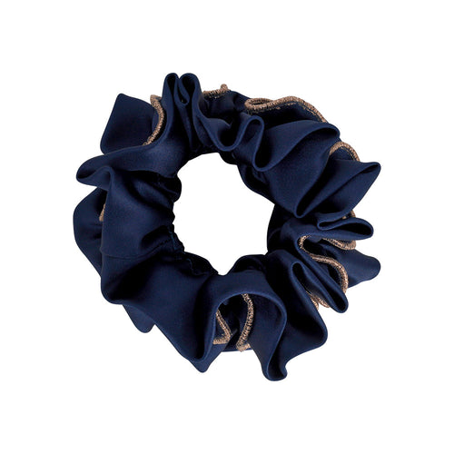 GOLD THREAD SATIN SCRUNCHIES Limlim fashion accessories