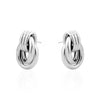 OVAL KNOT EARRINGS