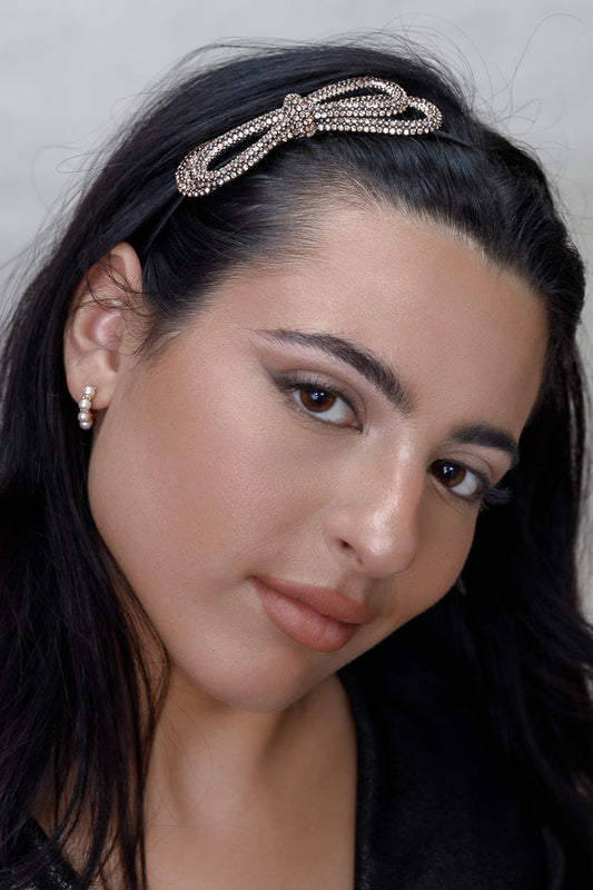 SIDE WIRE CRYSTAL BAND Limlim fashion accessories