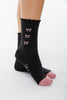 THREE PINK BOW SOCKS