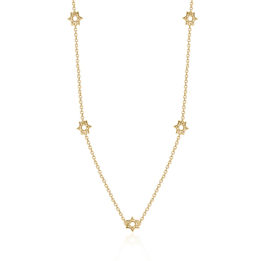 MINI ALL AROUND DAVID NECKLACE