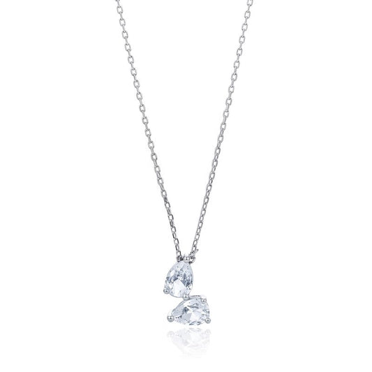 DUET PEAR NECKLACE