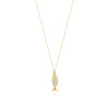 CRYSTAL FISH NECKLACE