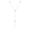 EVIL EYE BEADED LARIAT