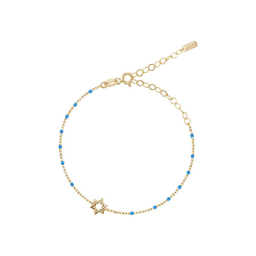 ROSARY STAR OF DAVID BRACELET Limlim fashion accessories