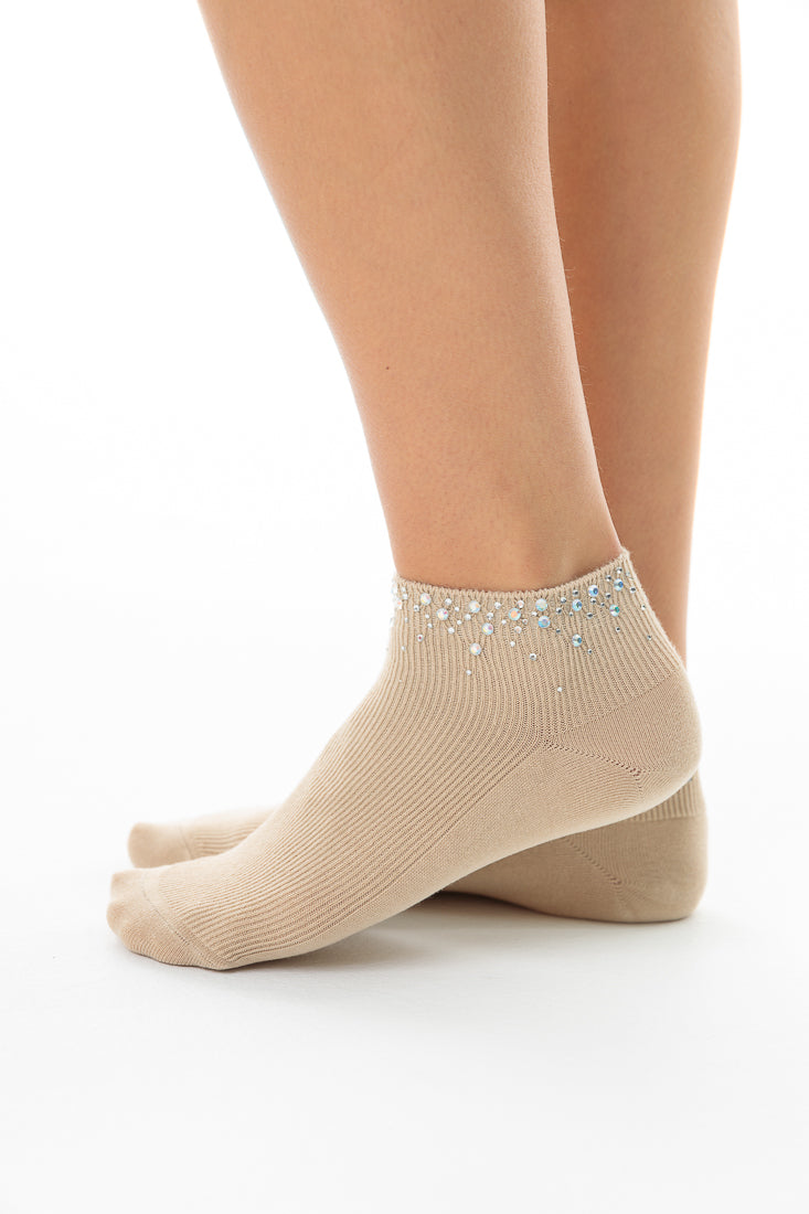 SHORT CRYSTAL SOCKS LIMLIM
