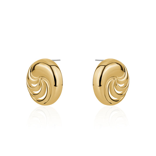 SWIRL BOLD EARRINGS