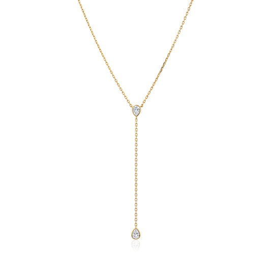 PEAR SHAPE LARIAT
