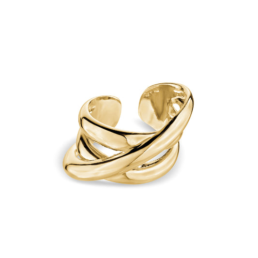 TRIPLE BAND TWIST RING