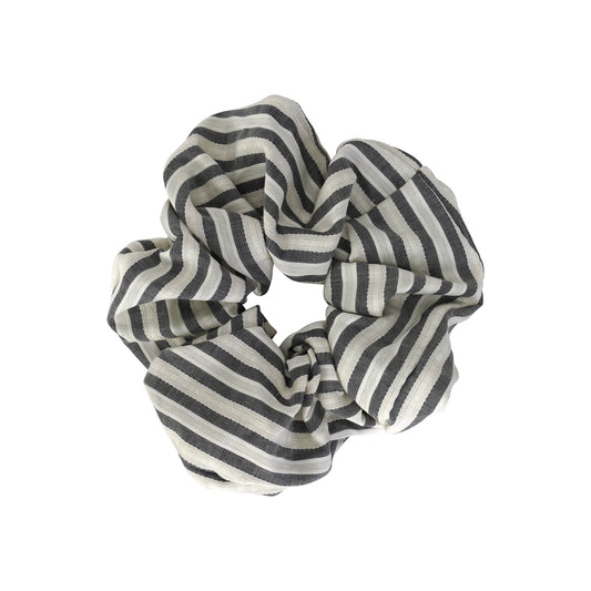 SOFT COTTON STRIPE SCRUNCHIES