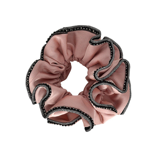 CRYSTAL TRIM SCRNCHIES Limlim fashion accessories