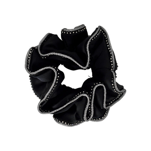 CRYSTAL TRIM SCRNCHIES Limlim fashion accessories