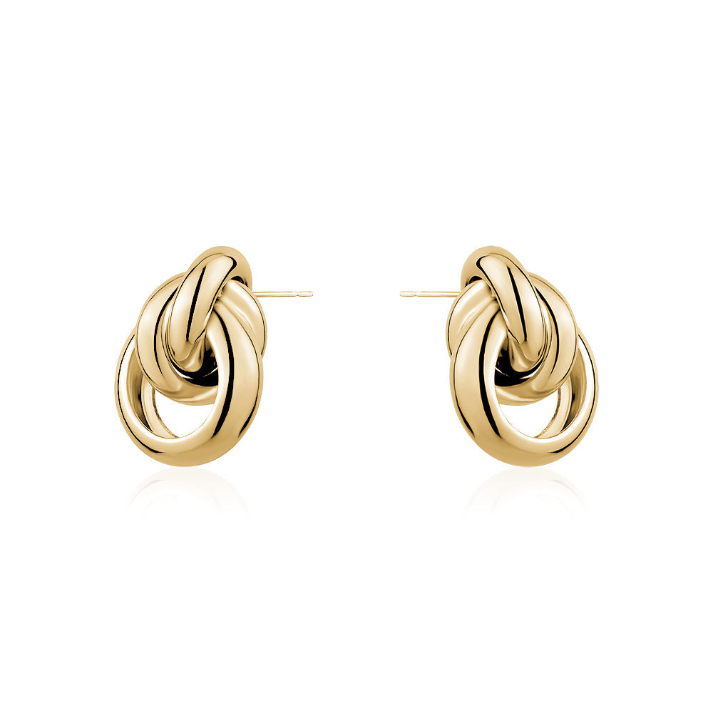 BOLD KNOT EARRINGS Limlim fashion accessories